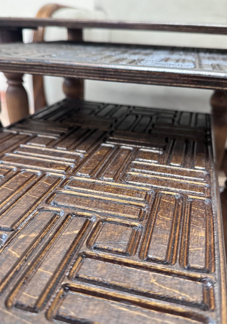 طرح روی میز عسلی